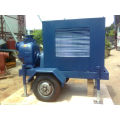 mobile trailer mounted self priming pump,marine sewage pump